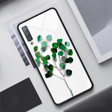 Load image into Gallery viewer, Lovely Pattern Slim Tempered Glass Case For Samsung.