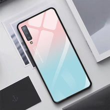 Load image into Gallery viewer, Lovely Pattern Slim Tempered Glass Case For Samsung.