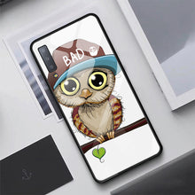 Load image into Gallery viewer, Lovely Pattern Slim Tempered Glass Case For Samsung.