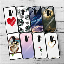 Load image into Gallery viewer, Tempered Glass Starry Sky Phone Case For Samsung.