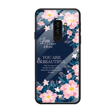 Load image into Gallery viewer, Tempered Glass Starry Sky Phone Case For Samsung.
