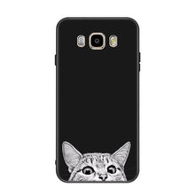 Load image into Gallery viewer, Black Matte Case For Samsung.