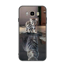 Load image into Gallery viewer, Black Matte Case For Samsung.
