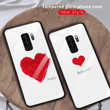 Load image into Gallery viewer, Tempered Glass Case For Samsung.