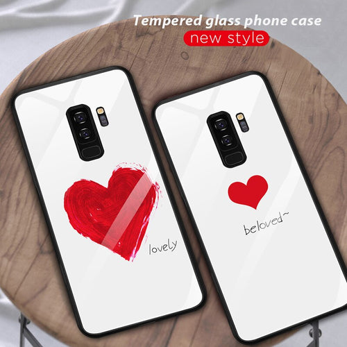 Tempered Glass Case For Samsung.