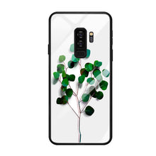 Load image into Gallery viewer, Pattern Tempered Glass Phone Case For Samsung.