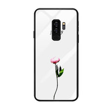 Load image into Gallery viewer, Pattern Tempered Glass Phone Case For Samsung.