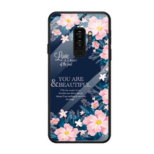 Load image into Gallery viewer, Pattern Tempered Glass Phone Case For Samsung.