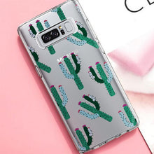 Load image into Gallery viewer, Art Leaf Print Silicone Case For Samsung.