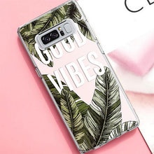 Load image into Gallery viewer, Art Leaf Print Silicone Case For Samsung.